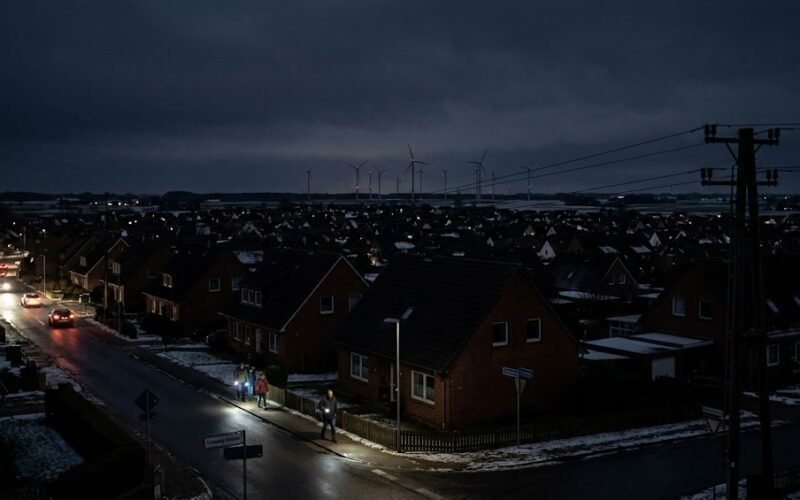 Stromausfall Schleswig-Holstein: 40.000 Haushalte ohne Strom