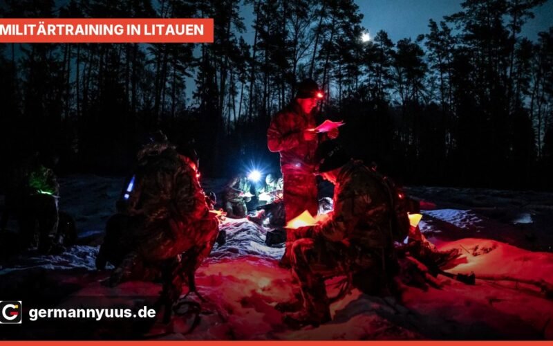 Deutsche Militärübung Ost-Europa: Bundeswehr testet Verteidigung in Litauen