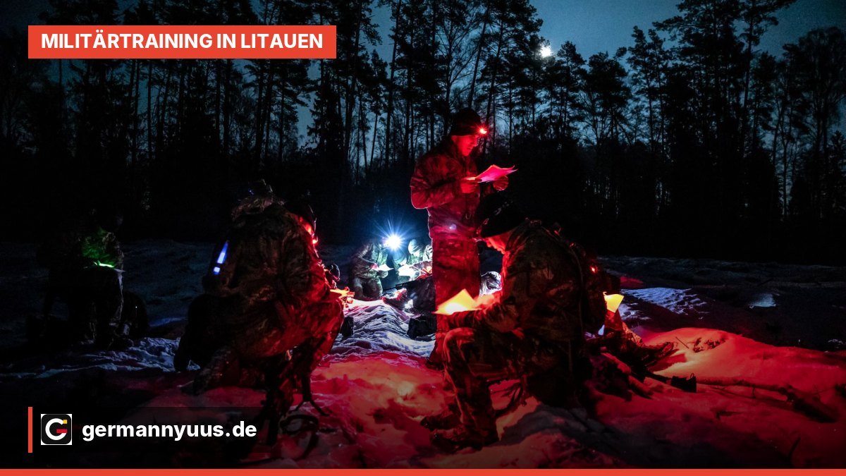 Deutsche Militärübung Ost-Europa: Bundeswehr testet Verteidigung in Litauen