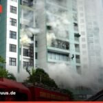 Wohnungsbrand in Duisburg: Feuerwehr rettet drei Menschen